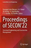 Proceedings of SECON'22: Structural Engineering and Construction Management