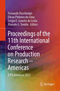 Proceedings of the 11th International Conference on Production Research - Americas: ICPR Americas 2022
