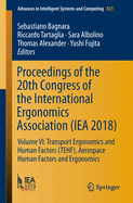 Proceedings of the 20th Congress of the International Ergonomics Association (Iea 2018): Volume VI: Transport Ergonomics and Human Factors (Tehf), Aerospace Human Factors and Ergonomics