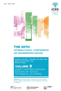 Proceedings of the 20th International Conference on Engineering Design (ICED 15) Volume 9: User-Centred Design, Design of Socio-Technical Systems