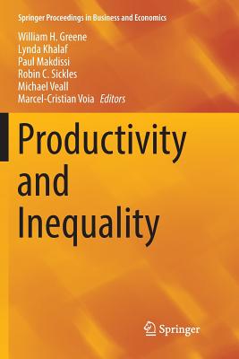 Productivity and Inequality - Greene, William H. (Editor), and Khalaf, Lynda (Editor), and Makdissi, Paul (Editor)
