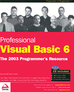 Professional Visual Basic 6: A Programmer's Resource