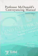 Professor Mcdonald's Conveyancing Manual