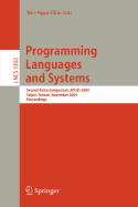 Programming Languages and Systems: Second Asian Symposium, Aplas 2004, Taipei, Taiwan, November 4-6, 2004. Proceedings