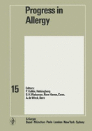 Progress in Allergy Vol. 15