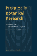 Progress in Botanical Research: Proceedings of the 1st Balkan Botanical Congress