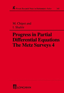Progress in Partial Differential Equations: The Metz Surveys 4