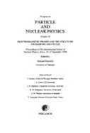 Progress in Particle & Nuclear Physics - Faessler, A