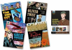 Project X Origins Graphic Texts: Dark Red+ Book Band, Oxford Level 20: Mixed Pack of 4