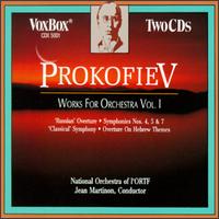Prokofiev: Works for Orchestra, Vol. 1 - ORTF National Orchestra; Jean Martinon (conductor)