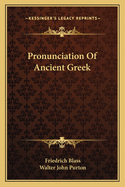 Pronunciation Of Ancient Greek