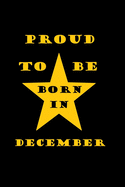 Proud to be born in december: Birthday in December