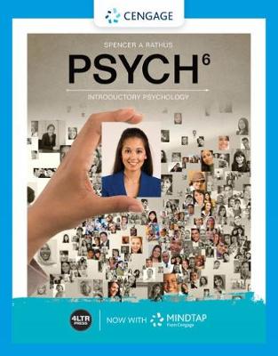 Psych (with Mindtap, 1 Term Printed Access Card and APA Card) - Rathus, Spencer A