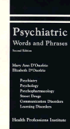 Psychiatric Words and Phrases