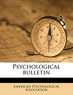 Psychological bulleti, Volume 9