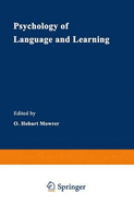 Psychology of Language and Learning