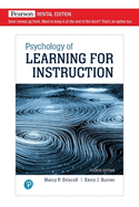 Psychology of Learning for Instruction