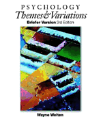 Psychology: Themes & Variations Brief Pa