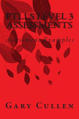 PTLLS Level 3 Assessments: Assessment Examples - Cullen, Gary