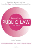 Public Law Concentrate: Law Revision and Study Guide