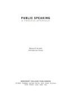 Public Speaking: A Process Approach - Sellnow, Deanna D, Dr.