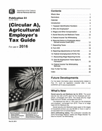 Publication 51 (2016), (Circular A), Agricultural Employer's Tax Guide
