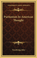 Puritanism in American Thought