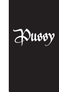 Pussy: Lined Journal, 108 Pages