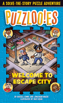 Puzzlooies! Welcome to Escape City: A Solve-The-Story Puzzle Adventure - Ginns, Russell, and Maier, Jonathan, and Big Yellow Taxi Inc (Producer)