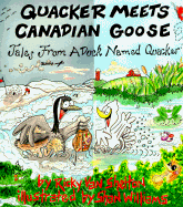 Quacker Meets Canadian Goose