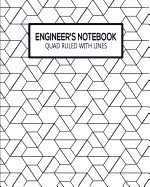 Quad Ruled with Lines: Dual Paper Softcover Notebook with Alternating 5x5 Inch Graph Ruled and Lined Pages for Engineers, Scientists and Makers