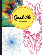 Quadrille Notebook: 4x4 - Cute Graphing Composition Notebook - Soft Cover - 8.5 x 11