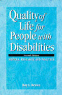 Quality of Life for People with Disabilities 2e - Brown, Roy I