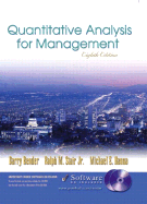 Quantitative Analysis for Management and Student CD-ROM - Render, Barry, and Stair, Ralph, and Hanna, Michael E
