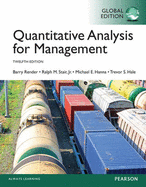 Quantitative Analysis for Management, Global Edition - Render, Barry, and Stair, Ralph M., and Hanna, Michael E.