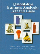 Quantitative Business Analysis: Text and Cases