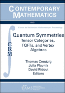 Quantum Symmetries: Tensor Categories, Tqfts and Vertex Algebras: Thematic Program on Quantum Symmetries: Tensor Categories, Topological Quantum Field Theories, Vertex Algebras, October 10-November 4, 2022, Centre de Recherches Mathaematiques...
