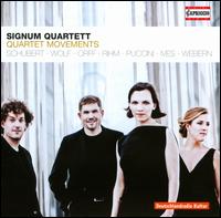 Quartet Movements - Annette Walther (violin); Kerstin Dill (violin); Signum Quartett; Thomas Schmitz (cello); Xandi van Dijk (viola)