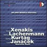 Quartetto Danel Plays Xenakis, Lachenmann, Kurtg & Jancek