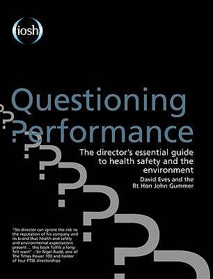 Questioning Performance: The Director's Essential Guide to Health, Safety and the Environment - Eves, David, and Gummer, John