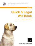 Quick & Legal Will Book - Clifford, Denis, Attorney