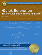 Quick Reference for the Civil Engineering PE Exam