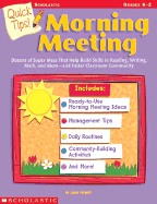 Quick Tips! Morning Meeting