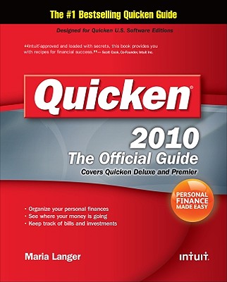 Quicken 2010 the Official Guide - Langer, Maria