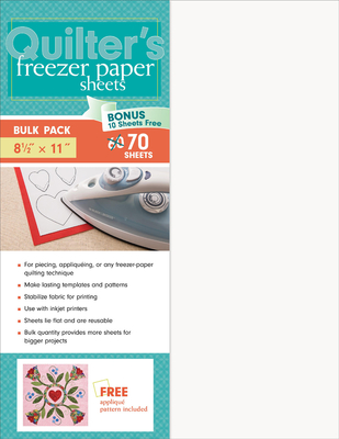 Quilter's Freezer Paper Sheets Bulk Pack - C&t Publishing