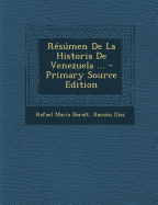 R?smen De La Historia De Venezuela - Baralt, Rafael Mar?a