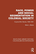 Race, Power and Social Segmentation in Colonial Society: Guyana After Slavery, 1838-1891