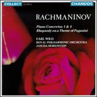 Rachmaninov:Concerto Nos. 1 & 4/Rhapsody on a Theme of Paganini - Earl Wild (piano); Royal Philharmonic Orchestra; Jascha Horenstein (conductor)