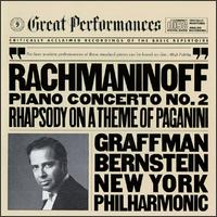 Rachmaninov: Piano Concerto No. 2; Rhapsody on a Theme of Paganini - Gary Graffman (piano); New York Philharmonic; Leonard Bernstein (conductor)