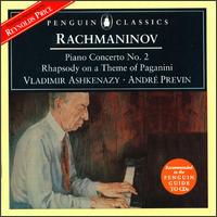 Rachmaninov: Piano Concerto No.2; Rhapsody on a Theme of Paganini - Vladimir Ashkenazy (piano); André Previn (conductor)